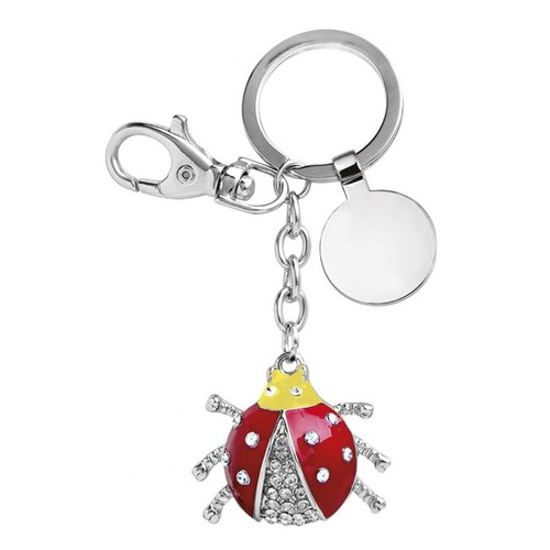 PORTE-CLÉS COCCINELLE JEUNE/ROUGE PORTE-CLÉS COCCINELLE JEUNE/ROUGE