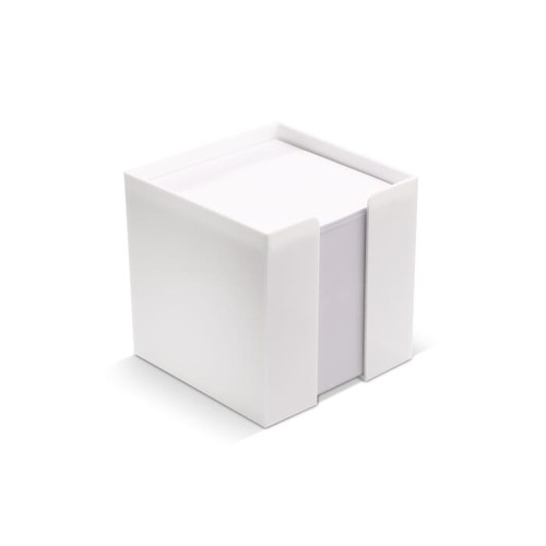 Bloc de papier dans un bac à cubes 10x10x10cm Bloc de papier dans un bac à cubes 10x10x10cm
