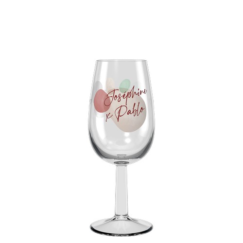 INAO personalised wine glass 22cl - Digital printing INAO personalised wine glass 22cl - Digital printing