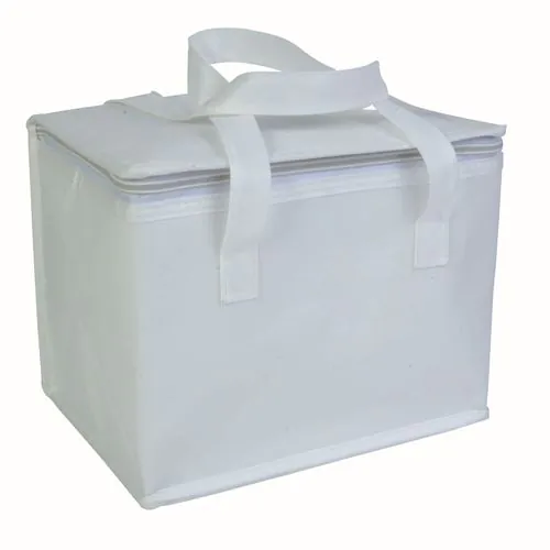 Sac isotherme en TNT laminé et intérieur argenté Sac isotherme en TNT laminé et intérieur argenté