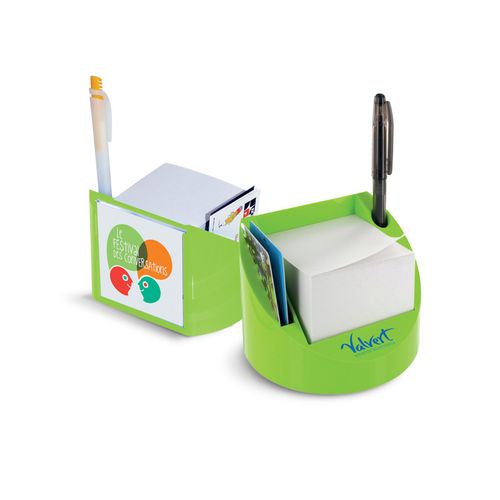 POST-IT HOLDER, 400-SHEET 74.5x74.5mm BLOCK