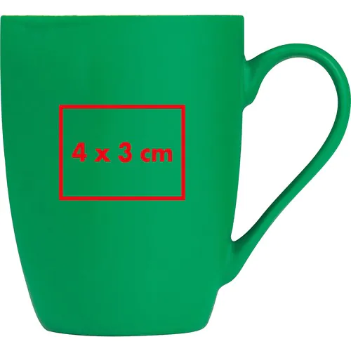 Rubberized ceramic mug Rubberized ceramic mug