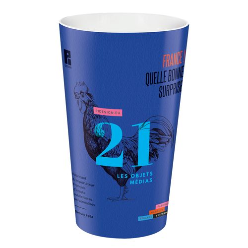 60 Cl stackable plastic cup Inmold 60 Cl stackable plastic cup Inmold