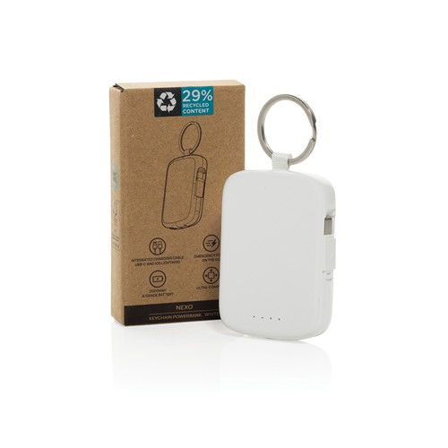 Nexo RCS keychain 2000 mah powerbank with integrated cables Nexo RCS keychain 2000 mah powerbank with integrated cables