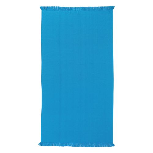 Serviette de plage/Fouta frangée en coton recyclé Serviette de plage/Fouta frangée en coton recyclé