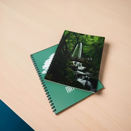 A5 SPIRAL BLOCK ON CUSTOMIZABLE RECYCLED PAPER A5 SPIRAL BLOCK ON CUSTOMIZABLE RECYCLED PAPER