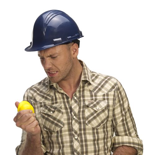 Antistress casco da lavoro, in PU Philip