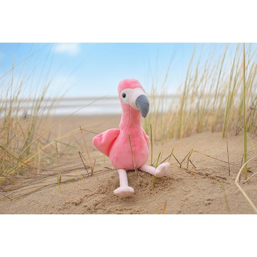 Peluche ‘Flamant rose’ en polyester Alicia Peluche ‘Flamant rose’ en polyester Alicia