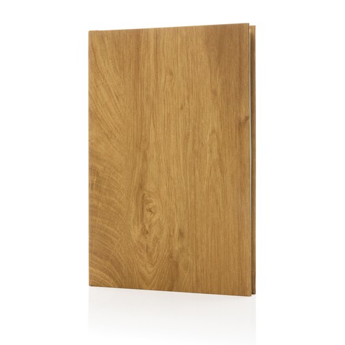 Libreta A5 con estampado de madera Kavana Libreta A5 con estampado de madera Kavana