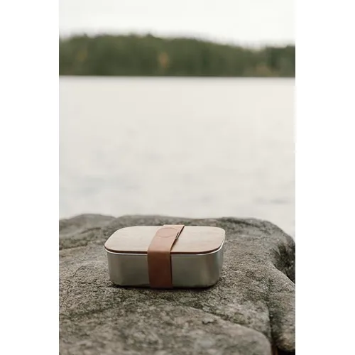 VINGA Ciro RCS gerecycled RVS lunchbox VINGA Ciro RCS gerecycled RVS lunchbox
