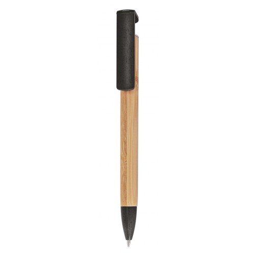 STYLO Á BILLE EN BAMBOO PARTIES EN NOIR STYLO Á BILLE EN BAMBOO PARTIES EN NOIR