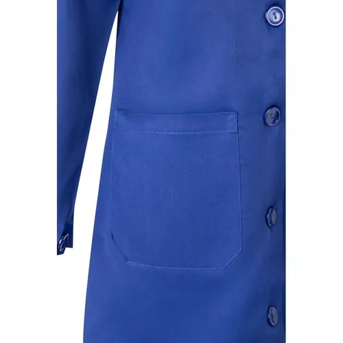 VL RAMA. Blouse sergée à manches longues (175g/m²), en sergé de coton (35%) et polyester (65%)