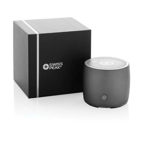 Enceinte 3W aluminium recyclé RCS Swiss peak Enceinte 3W aluminium recyclé RCS Swiss peak