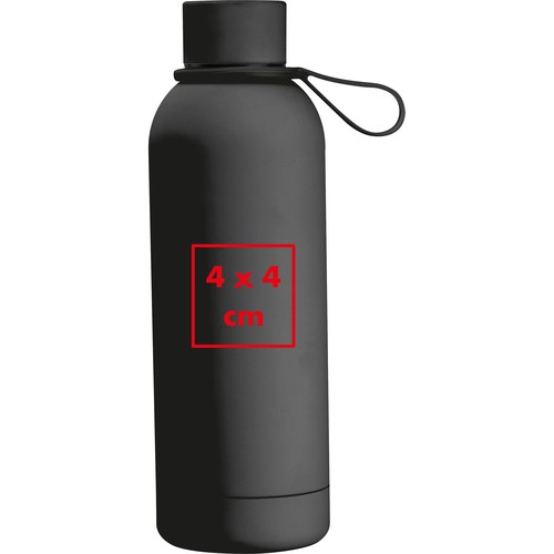 Bottiglia da bere gommatata con anello, 500 ml KENDRA Bottiglia da bere gommatata con anello, 500 ml KENDRA