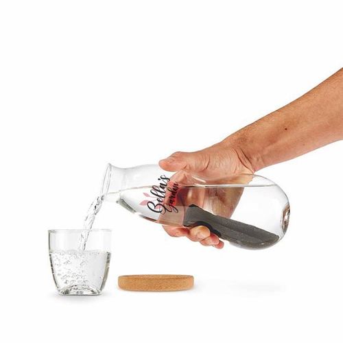 Carafe personnelle - noir+blum