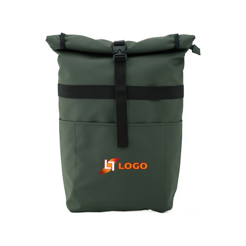 Insulated rolltop backpack 'Frisco', green khaki Insulated rolltop backpack 'Frisco', green khaki