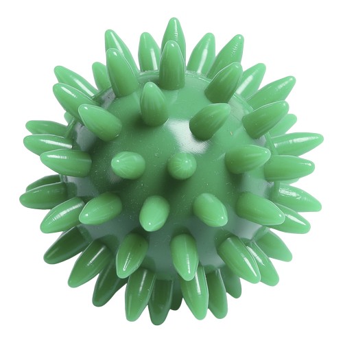 Massagebal / Egelbal, neutraal (55mm, groen), "Made in Germany"