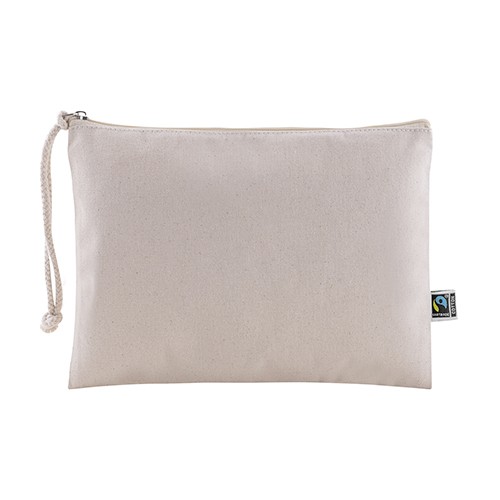 Pochette avec fermeture éclair en corde assortie. Zilena