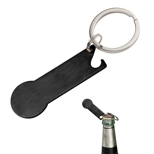 Sleutelhanger winkelwagenmuntje Sleutelhanger winkelwagenmuntje
