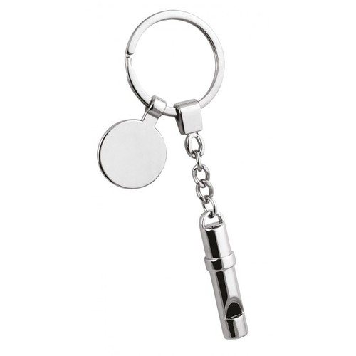 PORTE-CLÉS SIFFLET AVEC JETON
