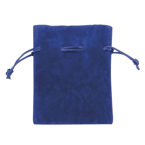 SACHET VELOURS DOUBLE BLEU 90X120 MM SACHET VELOURS DOUBLE BLEU 90X120 MM