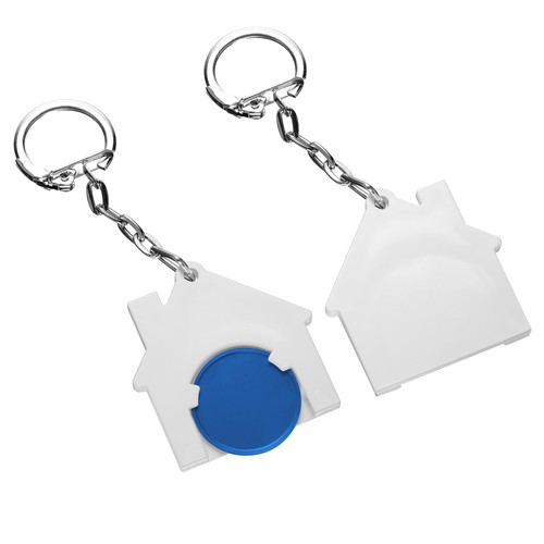 Chip holder with 1€ chip "house"