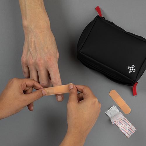 RCS gerecycled nubuck PU etui EHBO-set RCS gerecycled nubuck PU etui EHBO-set