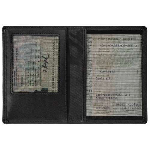 thanxx® ID card holder "TopClassNet" black thanxx® ID card holder "TopClassNet" black