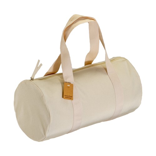 280 g/m2 recycled cotton sports/travel duffle bag 280 g/m2 recycled cotton sports/travel duffle bag