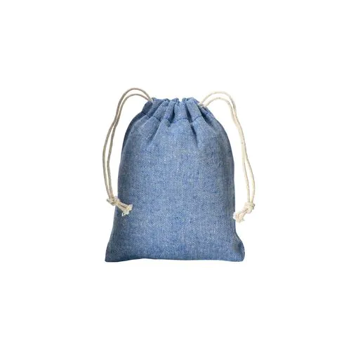 Recycled cotton gift bag, 150 g/m2, 10 x 14 cm Recycled cotton gift bag, 150 g/m2, 10 x 14 cm