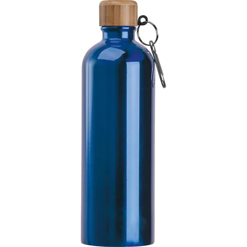 Drinkfles van rvs met karabijnhaak, 750 ml Drinkfles van rvs met karabijnhaak, 750 ml