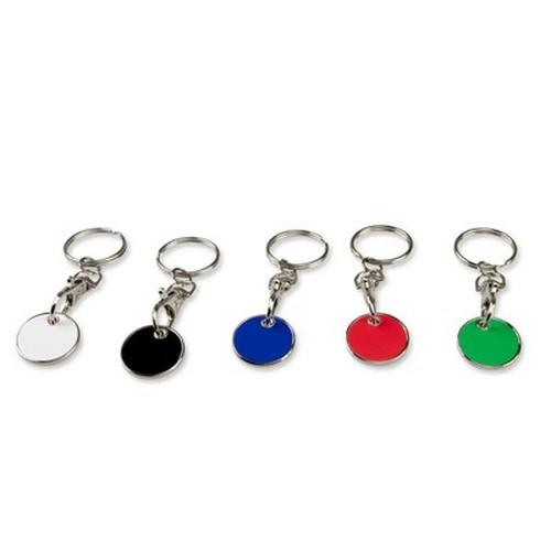sleutelhanger met winkelmuntje sleutelhanger met winkelmuntje