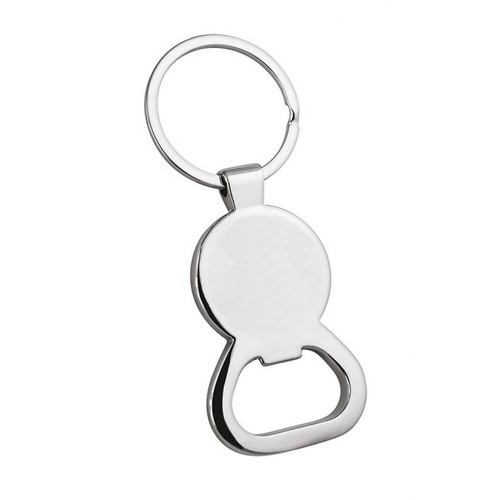 KEY CHAIN BOTTLE OPENER WITH COIN
