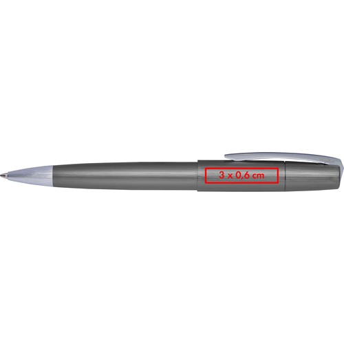 Ferraghini Stylo à bille twist en métal