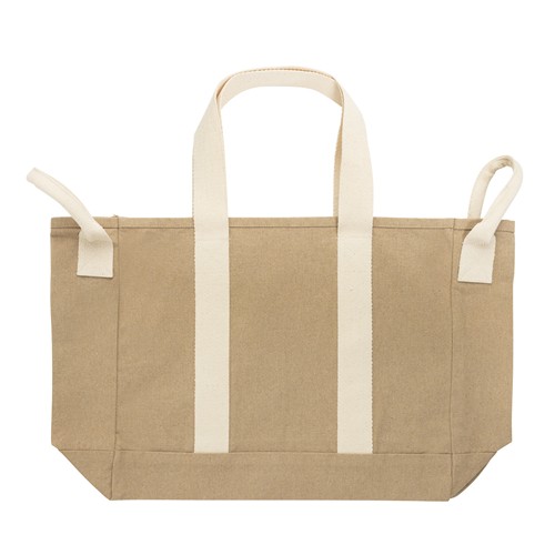 BEAU AWARE™ Beach bag 400gsm recycled canvas, with side hand