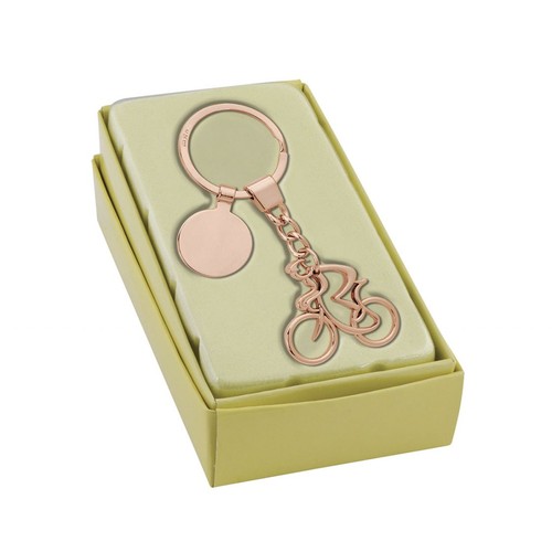 ROSÉ STYLIZED BIKE KEY RING