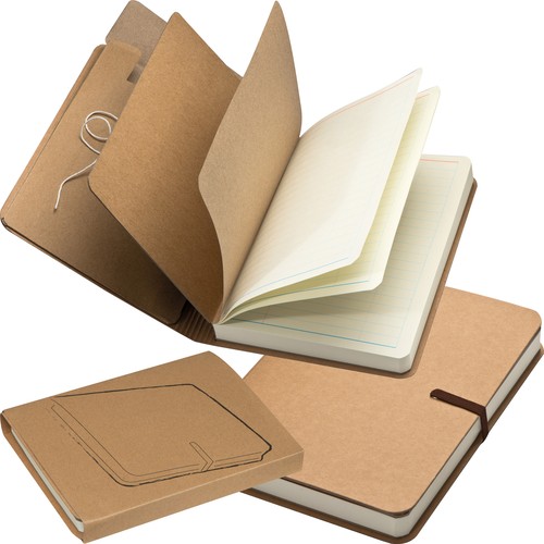 Carnet avec fermeture par bande élastique Carnet avec fermeture par bande élastique