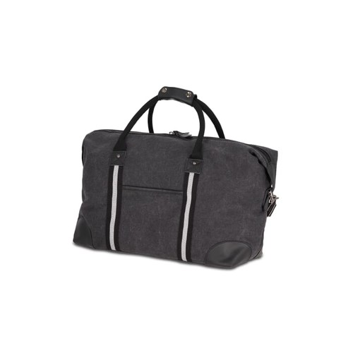 Bolsa de fin de semana de lona de algodón reciclado Harper Bolsa de fin de semana de lona de algodón reciclado Harper