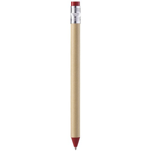 BALLPOINT PEN MADE OF PLASTIC AND RECYCLED CARDBOARD BALLPOINT PEN MADE OF PLASTIC AND RECYCLED CARDBOARD