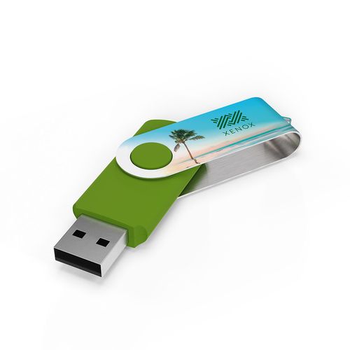 USB Stick Twister Lime Green, 4 GB Premium