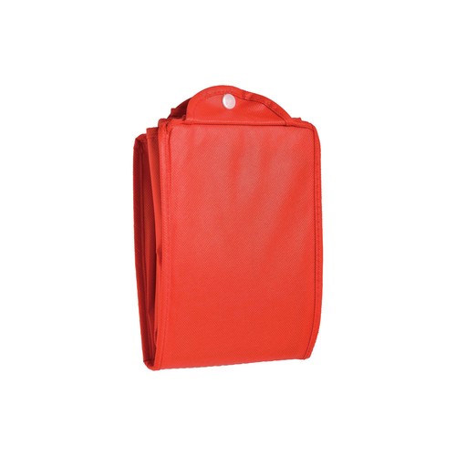 Stitched 80 g/m2 non-woven fabric foldable shopping bag with gusset and short handles Stitched 80 g/m2 non-woven fabric foldable shopping bag with gusset and short handles