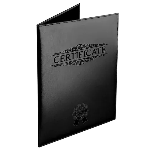Certificate cover Certificate cover