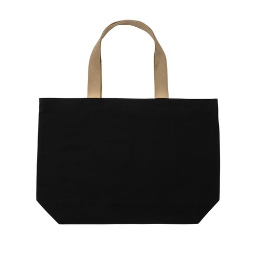Impact Aware™ recycled canvas XL draagtas 240gsm ongeverfd Impact Aware™ recycled canvas XL draagtas 240gsm ongeverfd