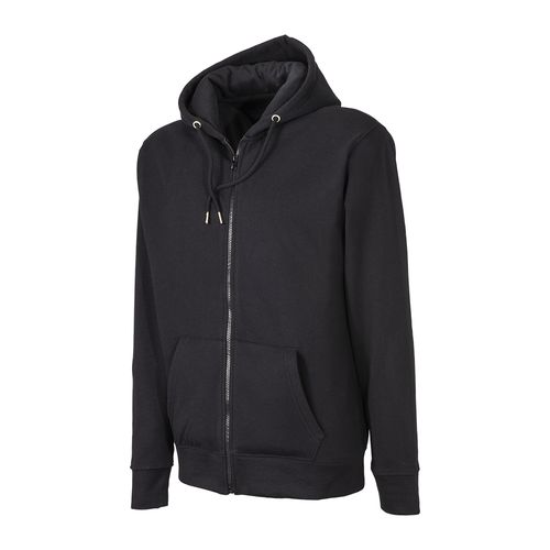 100% regenerated fabric unisex hooded sweatshirt