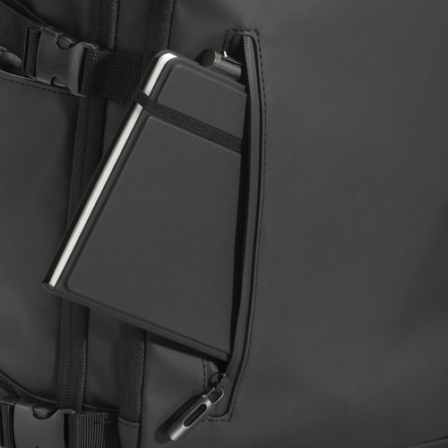 Laptop backpack (15) made of water resistant soft PU Laptop backpack (15) made of water resistant soft PU