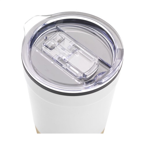 Kobe Bamboo RCS Recycled Steel 350 ml coffee cup Kobe Bamboo RCS Recycled Steel 350 ml coffee cup