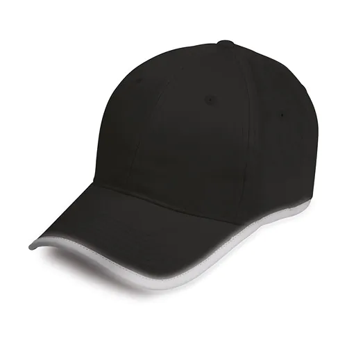 CASQUETTE 6 PANNEAUX REFLEX EN 100% COTON