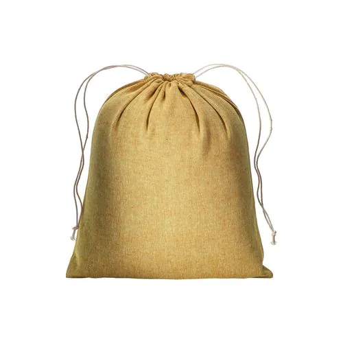 Mochila de algodón reciclado 150g / m2, 25 x 30 cm Mochila de algodón reciclado 150g / m2, 25 x 30 cm