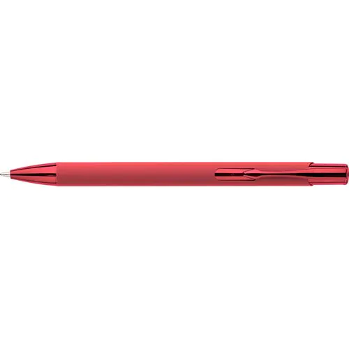 Stylo à bille toucher gomme en aluminium recyclé Anisa