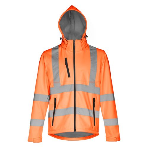 THC ZAGREB WORK. High-visibility softshell jacket (unisex, class 111) THC ZAGREB WORK. High-visibility softshell jacket (unisex, class 111)